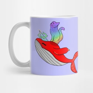 Cat and Fish Mug